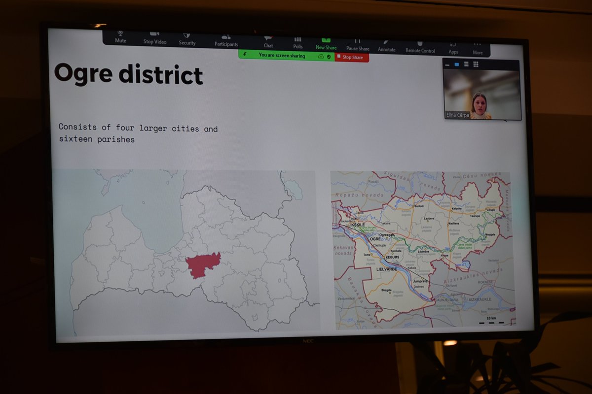 Last intervention this morning by Elīna Cērpa, Ogre municipality, Latvia 🇱🇻 &amp; Oleg Sheremet, Rector, T.G. Shevchenko National University “Chernihiv Colehium” Ukraine 🇺🇦

Very concrete examples of what decentralised cooperation can bring to citizens, even in war time

 #EaPLocal