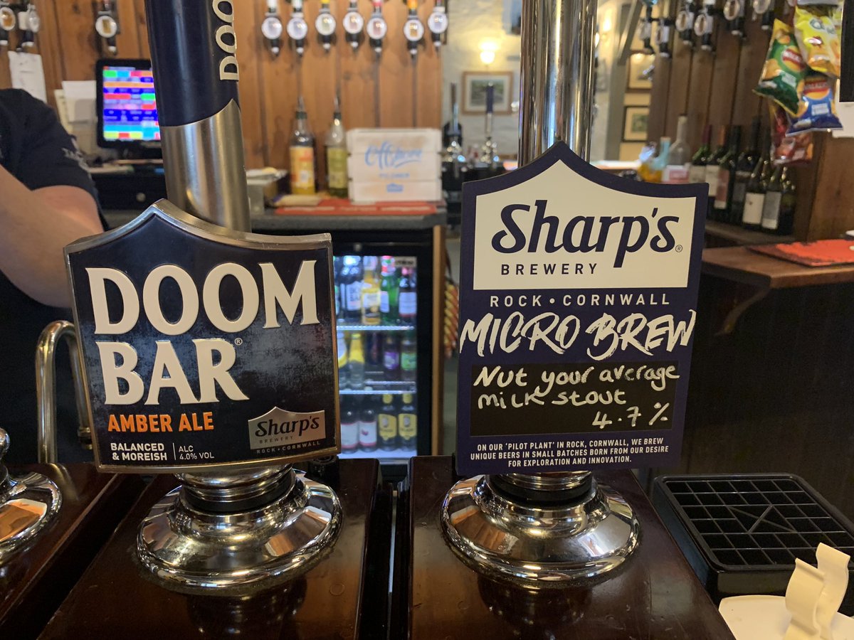 NOW ON TAP! <a href="/SharpsBrewery/">Sharp's Brewery</a> <a href="/PadstowXmas/">Padstow Christmas Festival 🎄</a> #gettipsy