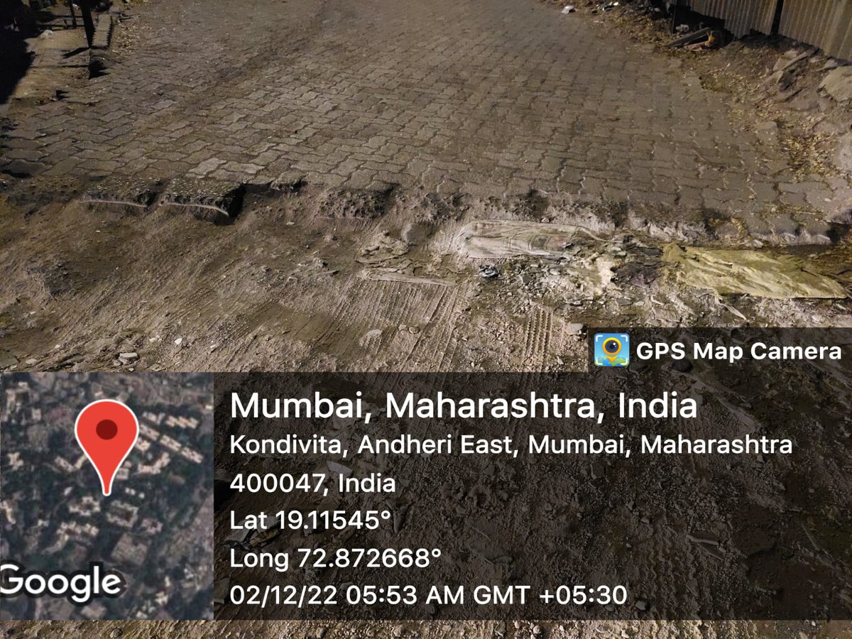 BUS_IND's tweet photo. Poor state of this road at Andheri East, request the Authorities to kindly repair the roads for the safety of the people
#potholes #eyeopner #mumbairoads
@mybmc @MMRDAOfficial @advocaterakesh9 @mumbaimirror @mid_day @fpjindia @RoadsOfMumbai https://t.co/hsEiIuH2hw