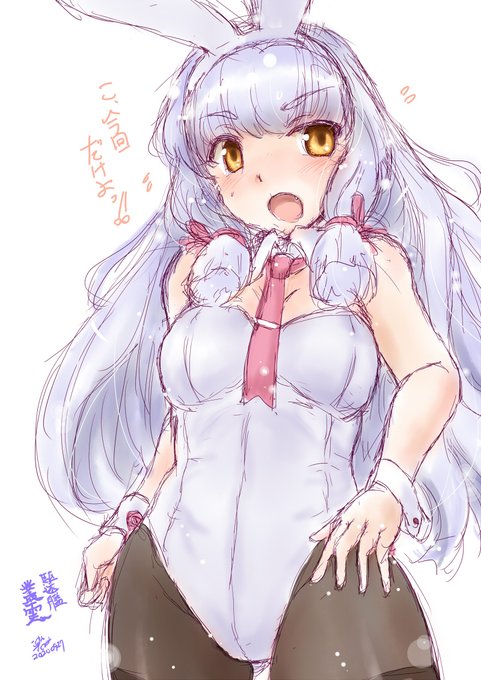 #見た人もなにか無言で吹雪型をあげる 