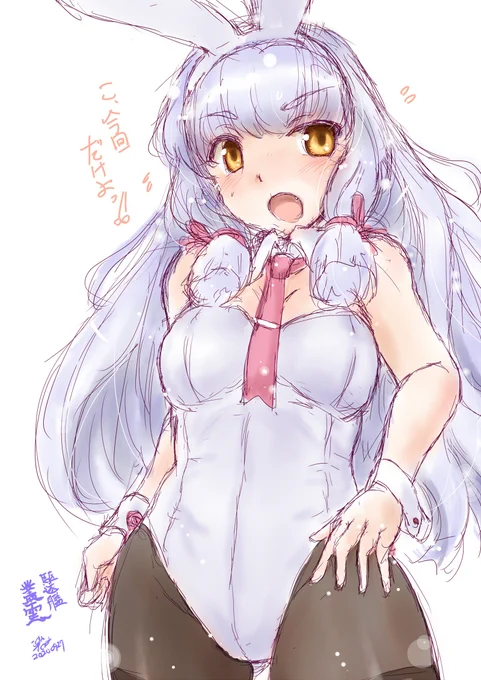 #見た人もなにか無言で吹雪型をあげる 