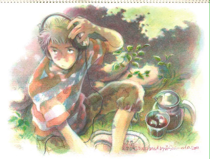 #自作品のお気に入り四天王の画像を貼る_見た人もやる  強制?!?! 散々貼ってる古いやつばっかり 3枚目だけはファンアート。(水星のグエル先輩好きは今すぐクロムクロで検索しよう!)  #break_through #アクリル #コピック