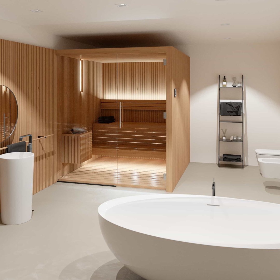 WellnessOneG's tweet photo. Stepping into your own personal sauna as soon as you arrive home after a long day is just what you need to relax and unwind.

To learn more about a home-based private sauna, get in contact with us right now. 

#sauna #saunatime #saunadesign #wellnessjourney #wellnessone https://t.co/KI2hNXjEYJ
