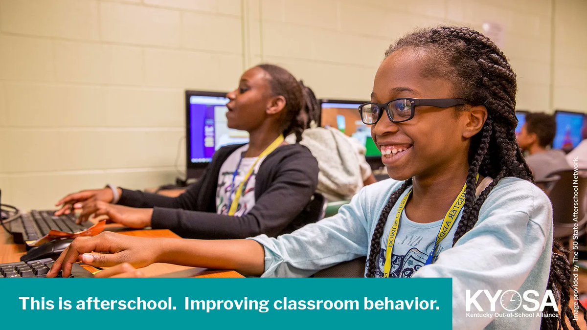 2 in 3 students in afterschool programs improved their homework completion and class participation. #ThisIsAfterschool #AfterschoolWorksInKY