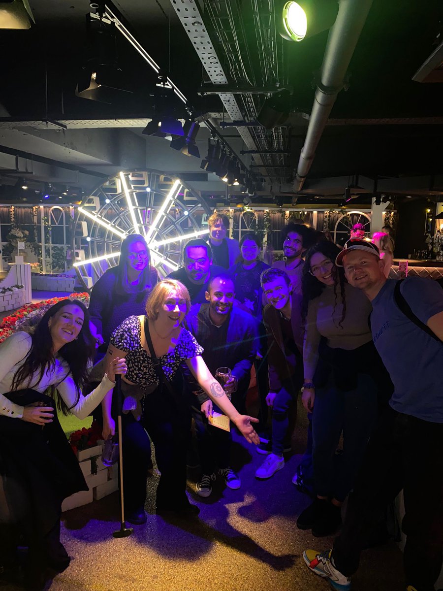 Such a fun time yesterday at our <a href="/wellcometrust/">Wellcome</a> <a href="/UCLMentalHealth/">UCL Institute of Mental Health</a> PhD programme social, with 🌮 and 🏌️. Our first time with all three cohorts together and a special participation of our Director <a href="/jonroiser/">Jon Roiser 🟣</a> and administrator Warda.