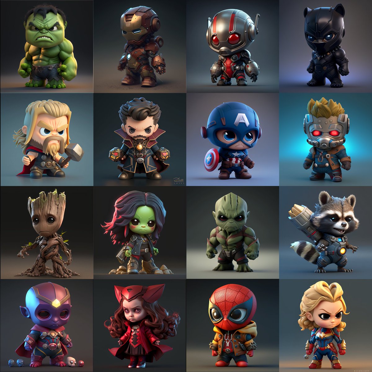 -- Midjourney Marvel Chibi --
Please girls and boys, share, like and leave a comment ^0^
And don't hesitate to support me 🤘!! follow me for more and feel free to share my work to your friends ! Thank you <3

My shop in Bio for physical Polaroids

#midjourney #AI