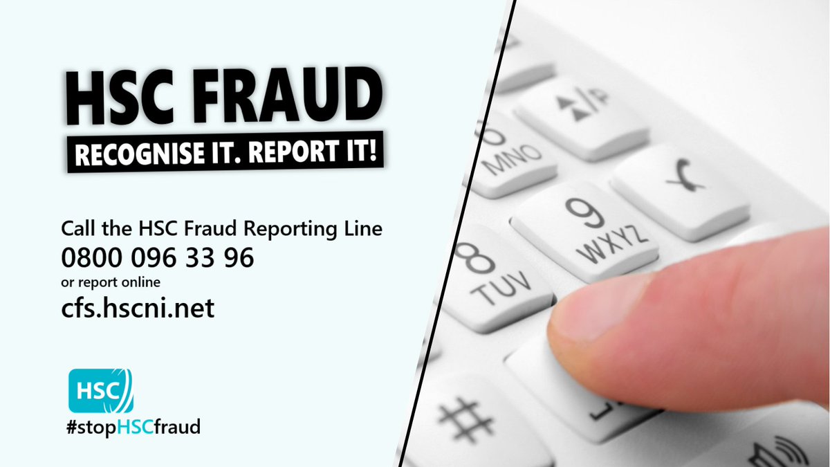 bsocfs's tweet photo. Fraud against Health and Social Care is not a victimless crime. When HSC resources are lost to fraud this could mean longer waiting lists, the reduction or closure of services, or fewer staff to support the delivery of front line services.
Recognise It. Report It!
#stopHSCfraud https://t.co/dRR9lR2udP