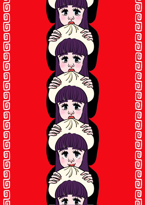 無限中華まん帽子
#お絵描き
#イラスト #デジタル練習
#女の子 #レトロ 
#ファッション
#ヘアスタイル
#個展したい
#本の挿し絵のお仕事したい 
#nostalgia
#retro
#retrostyle
#japanesegirl 