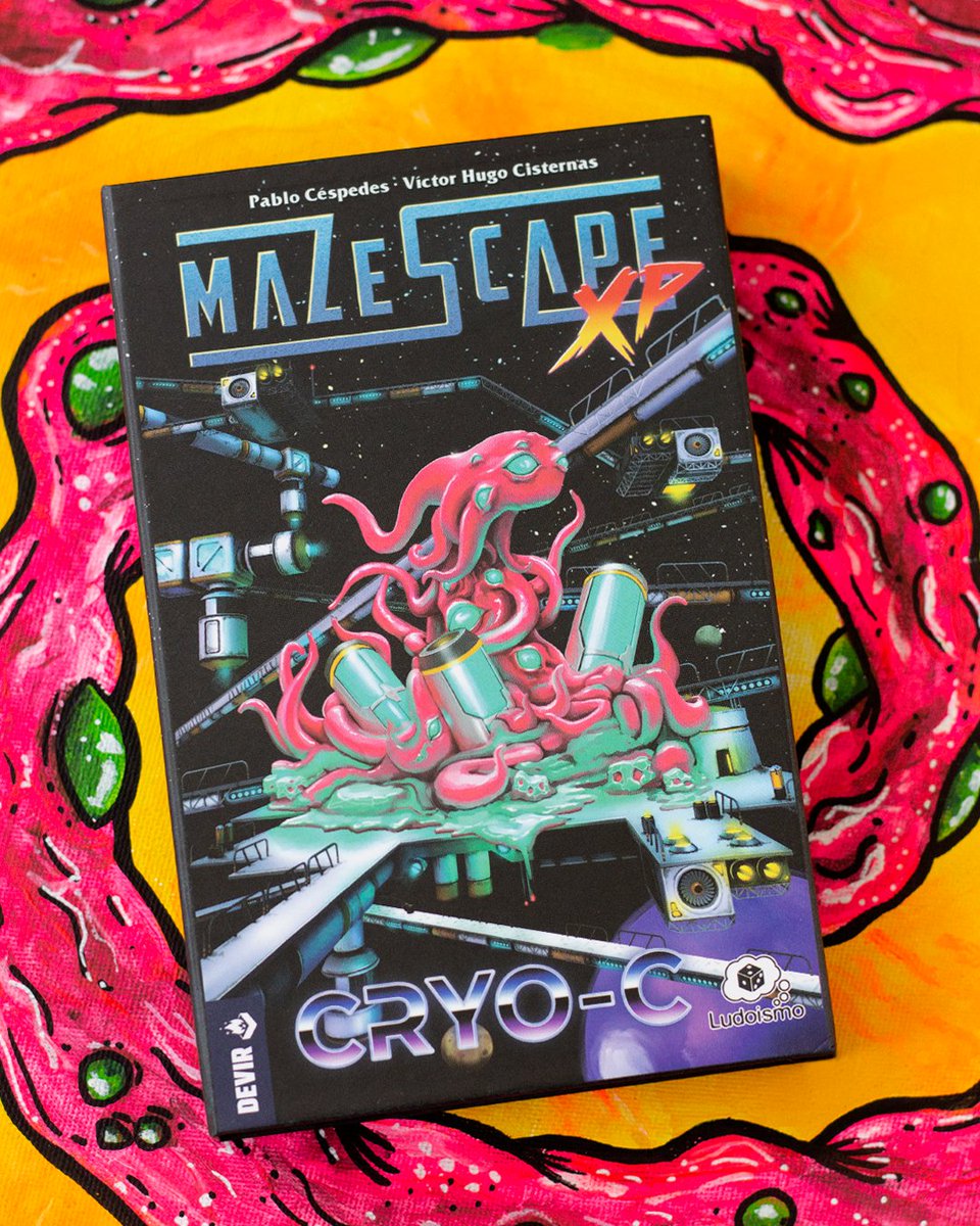 DevirChile's tweet photo. La saga #Mazescape propone un concepto de juego totalmente único que enamorará a los apasionados de los retos de lógica y los rompecabezas 😏🤯💙 Nuevo Mazescape: Cryo-C 🐙 #MazeIsBack https://t.co/IqqSa58f45