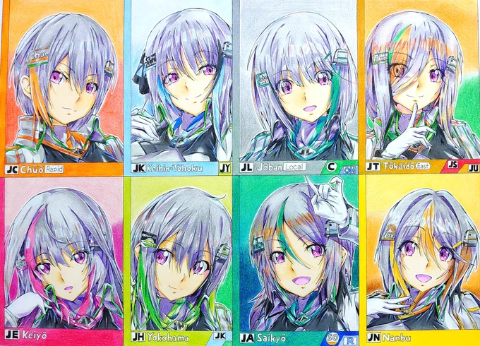 うちの娘[フェアリーレイルウェイズ]の世界現実世界と似た世界観だが\列車/が市民権を得た並行世界視える人には喋ったり触れたりできたり、姿は車両で中身は人に似た存在テレビなどメディアには代表として顔出ししたりしてる 