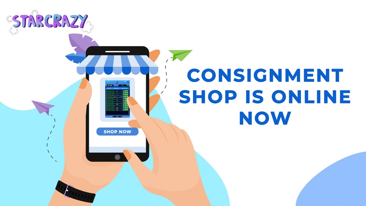 GameFantasyOFFL's tweet photo. #StarCrazy News!!!🙌🌎🌍🌟

Reenter the game to Buy and Sell!!💵💴
The consignment store is live now🏪🏪

Keep Building your planet to Keep Earning👍👍

#GameFi #PlayToEarn @IoTeX_Community @iotex_io https://t.co/lMBy88p0Ww