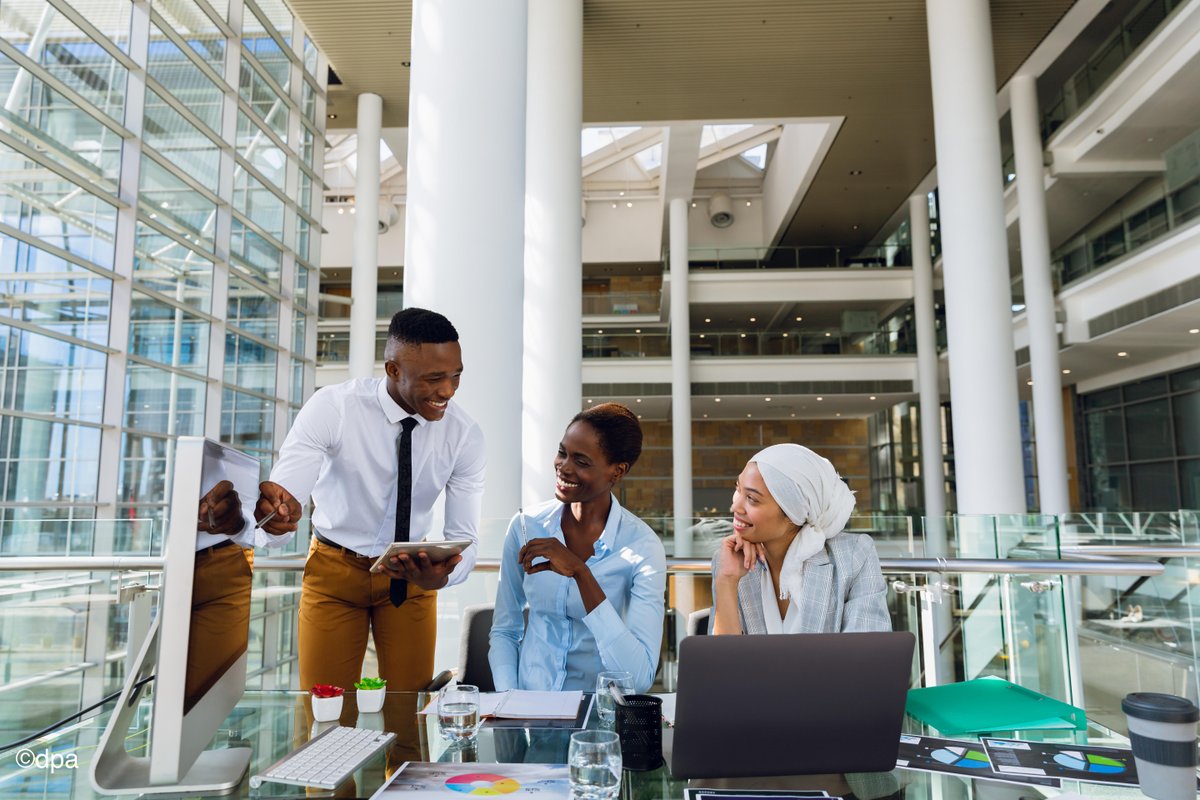 GermanyInAfrica's tweet photo. #AfricanPotential 🌍
Africa has vast potential for a green &amp; digital transformation of Technical and Vocational Education and Training Systems (TVET).
Kenya 🇰🇪 is paving the way in the #TVET transformation ⬇️ 👏🏾
@UNESCO 
@AfricanUnion 
@BMBF_Bund 🇩🇪 
https://t.co/324vEcyAzn https://t.co/pwo664Uk4t
