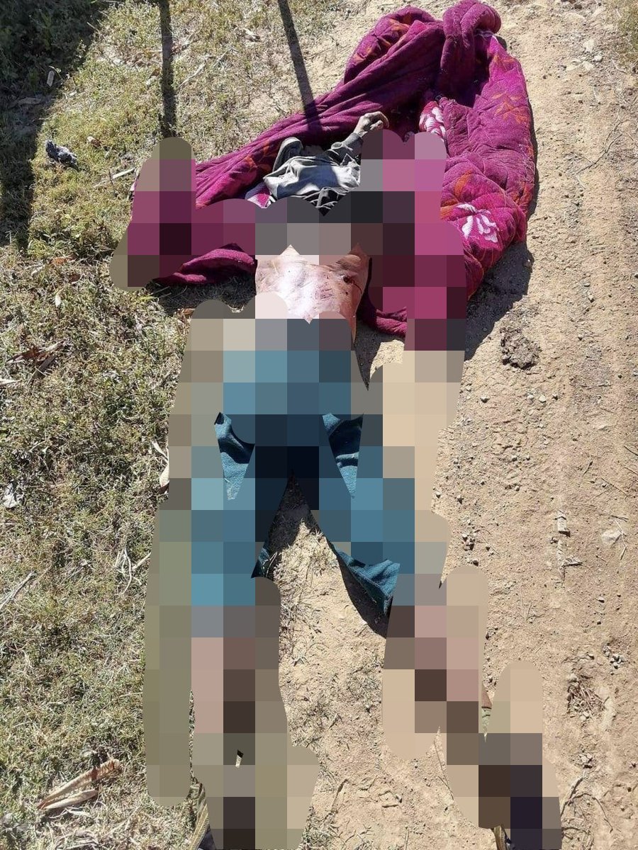 ChinHumanRights's tweet photo. A 70 yr-old woman recently displaced by fighting involving airstrikes near her village in Falam Tnsp died of psychological impact resulting from the killing of her 56 yr-old disabled son &amp; the enforced disappearance of a kidnapped daughter during military operations by LIB268... https://t.co/82BUR4KEZa