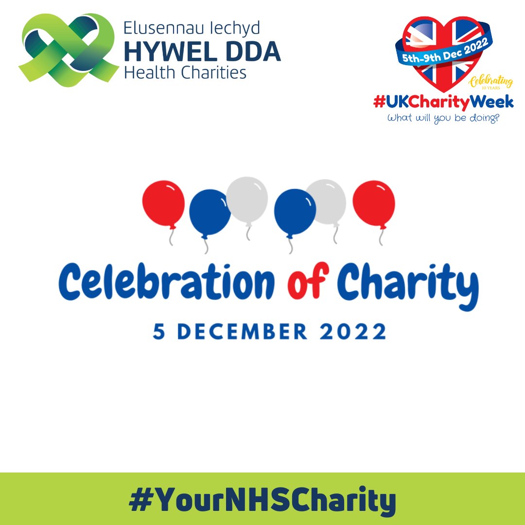We’re an official partner of @UKCharityWeek! 😊

The first theme of the week is #CelebrationOfCharity. Today we celebrate all things charity and acknowledge the challenges and successes we have experienced throughout the last twelve months 💚

#YourNHSCharity #UKCharityWeek