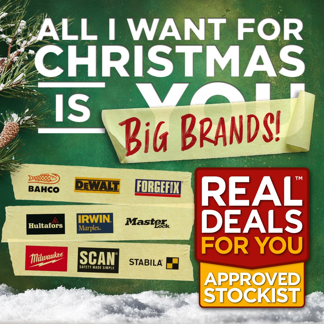 SecureTools's tweet photo. Will you be doing online Christmas shopping this weekend? 🎁 We have a selection of offers from top hand and power tool manufacturers available for global delivery. Additionally we have our personalisation of tools that make fabulous Christmas gifts! 🎅https://t.co/C9JDYgiPat https://t.co/r172LgfVeC