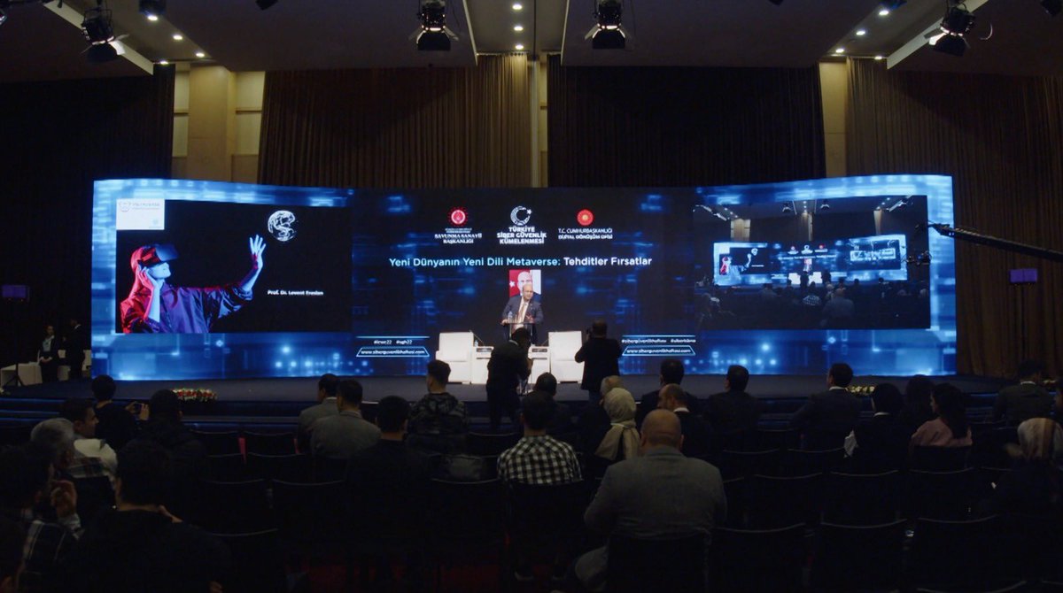 wearemetavision's tweet photo. We would like to thank @drleventeraslan for his speech on MetaVision at the cyber security week conference organized by the Presidency of Turkey and attended by many important speakers.

Here are the conference specifics: https://t.co/MmUxSw9RGP https://t.co/LwD8n9Hd5k