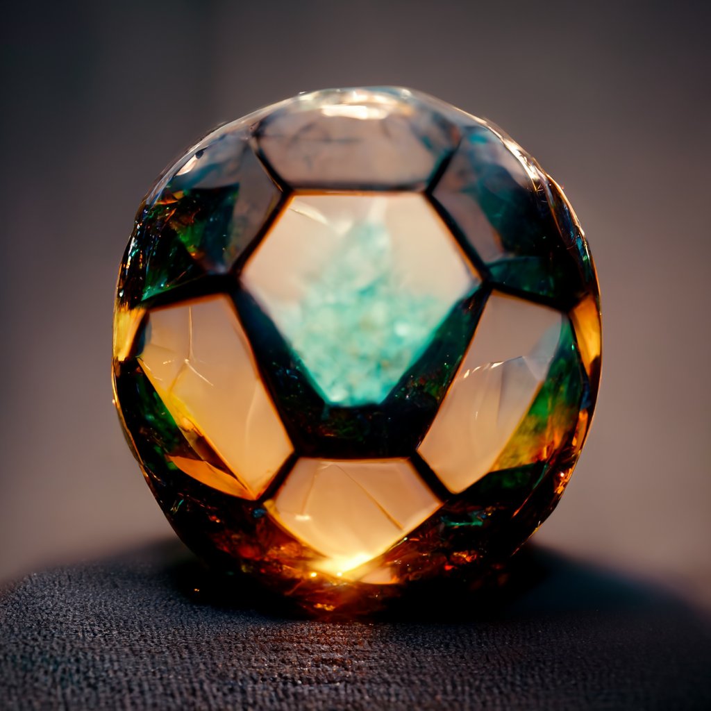 kamesuke_kakera's tweet photo. 感動をありがとう！！
世界一美しいサッカーボール宝石!!!
#midjourney #AI #宝石 https://t.co/kZbG2UWyJz