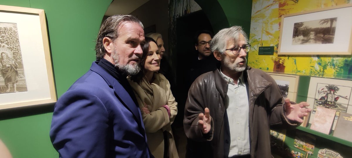 Opened the exhibition 'Gardens, Heritage and Dreams', by <a href="/legadoandalusi/">El legado andalusí</a> in the frame of <a href="/IheritageH/">iHERITAGE: ICT Mediterranean platform Heritage!</a>  with the financial support of the European Union under the ENI CBC Med Programme, a tribute to the World's Heritage Med gardens. Visits: all days 9 a.m.- to 8 p.m. until March 12