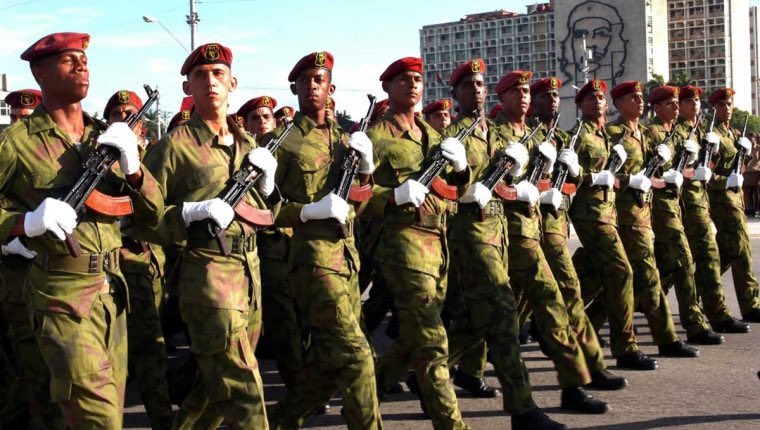 SBRPA1's tweet photo. El 2 de diciembre, se celebra el Día de las Fuerzas Armadas Revolucionarias (FAR). Y El desembarco de los expedicionarios a bordo del yate Granma. https://t.co/iCThe7xFn0