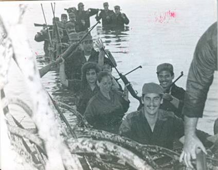 SBRPA1's tweet photo. El 2 de diciembre, se celebra el Día de las Fuerzas Armadas Revolucionarias (FAR). Y El desembarco de los expedicionarios a bordo del yate Granma. https://t.co/iCThe7xFn0