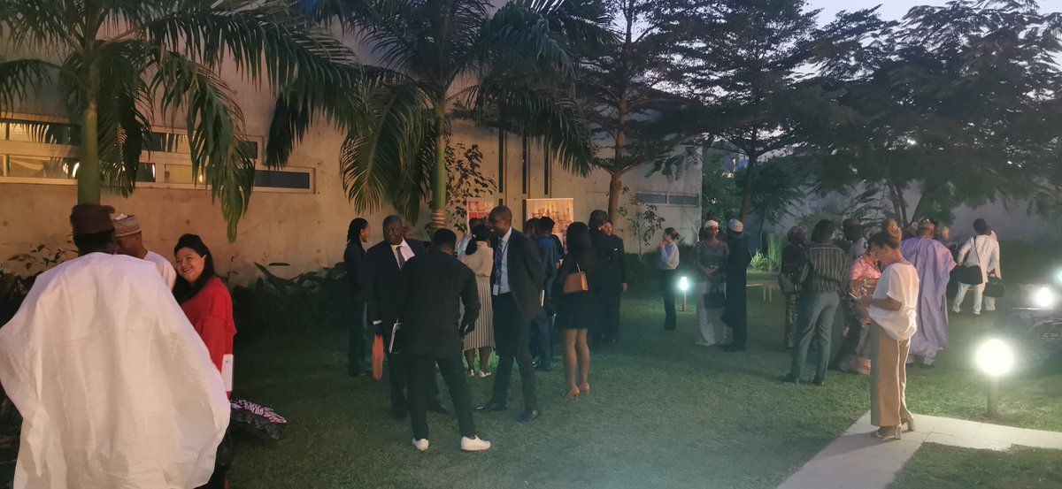 AfricaTradeLink's tweet photo. The Executive Director of @AfricaTradeLink, Dr. @sandmba during the second Nigeria-France cooperation on Geographical Indications at the French embassy, Abuja, Nigeria 
@FranceInNigeria @AFD_France @DarracqSonia @eblatmann @segunawo @tobi_moody https://t.co/BAZJrc1C9O