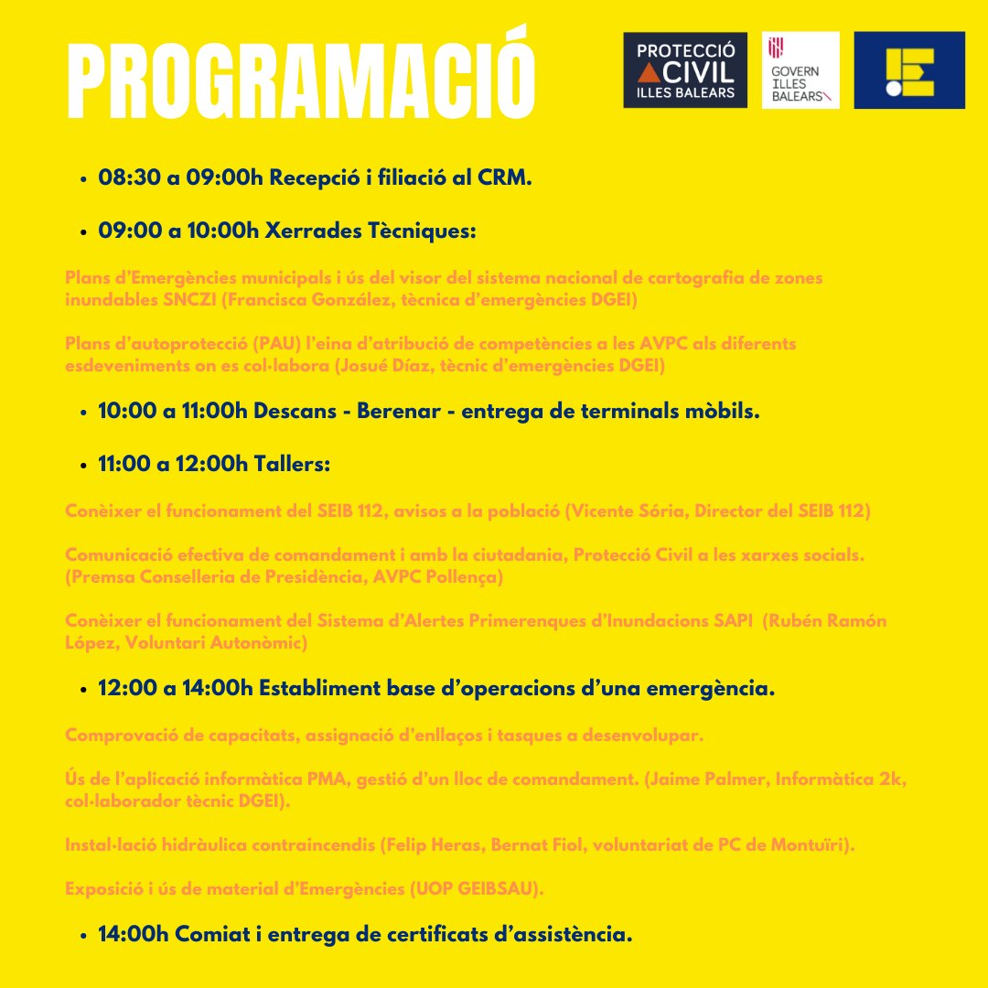 Emergències 112 Illes Balears tweet media