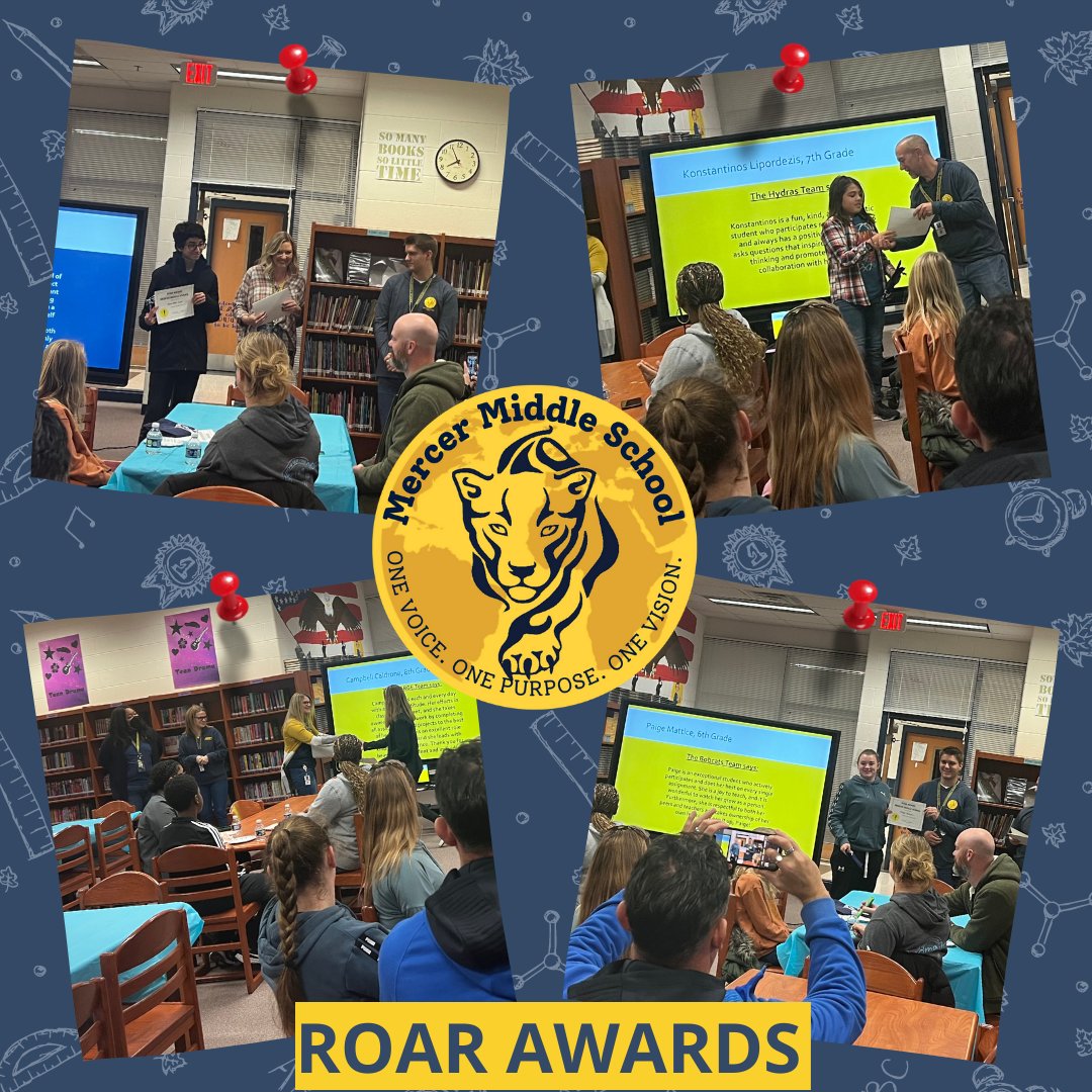 Celebrating our ROARing mountain lions this morning! #ROARasONE