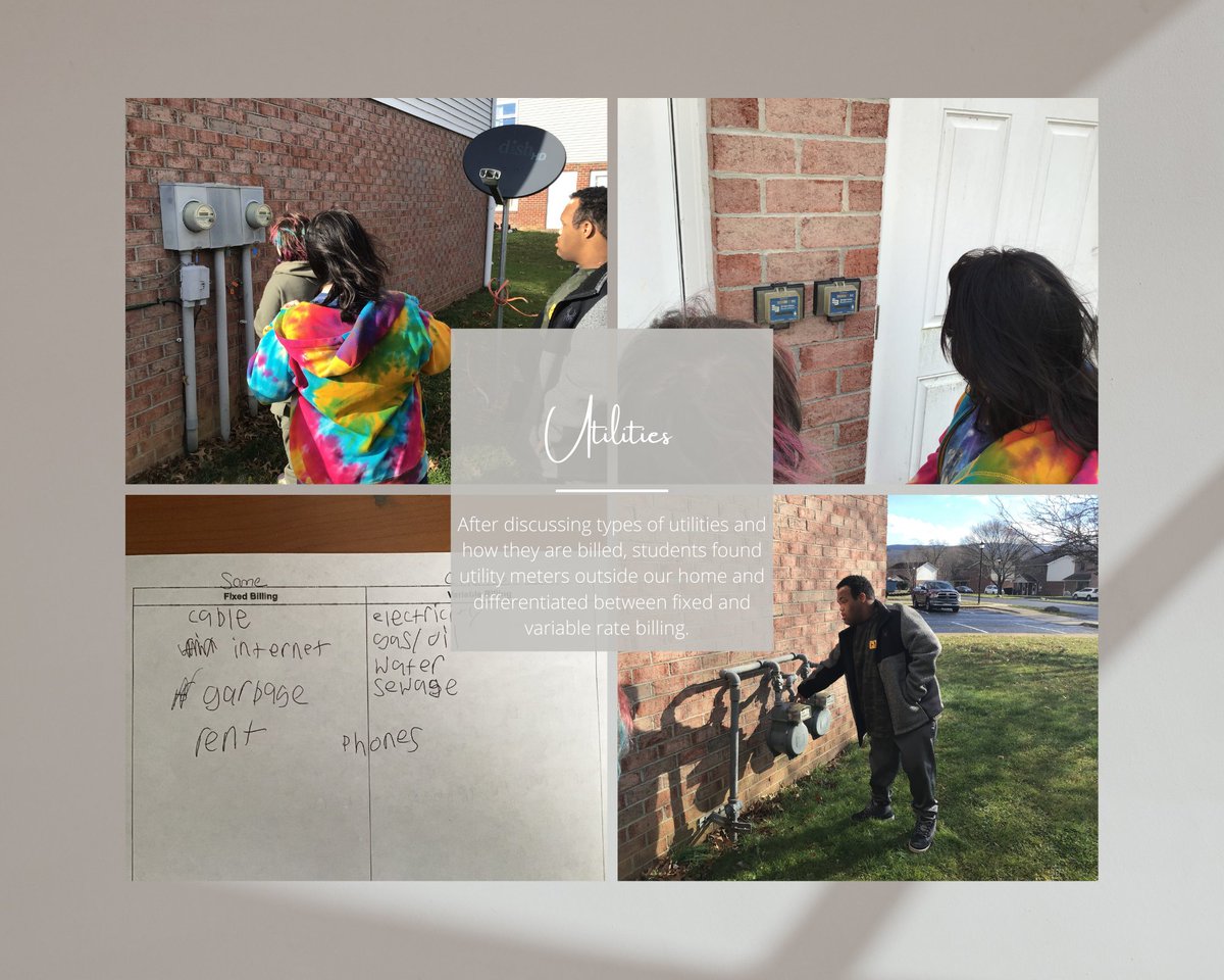 Busy short week for the #LINC students. Transitioned fall décor to Christmas, put together hooks to hang our coats, put up new curtains we purchased, and continued our work on utilities through discussion, discovery, and deciphering.