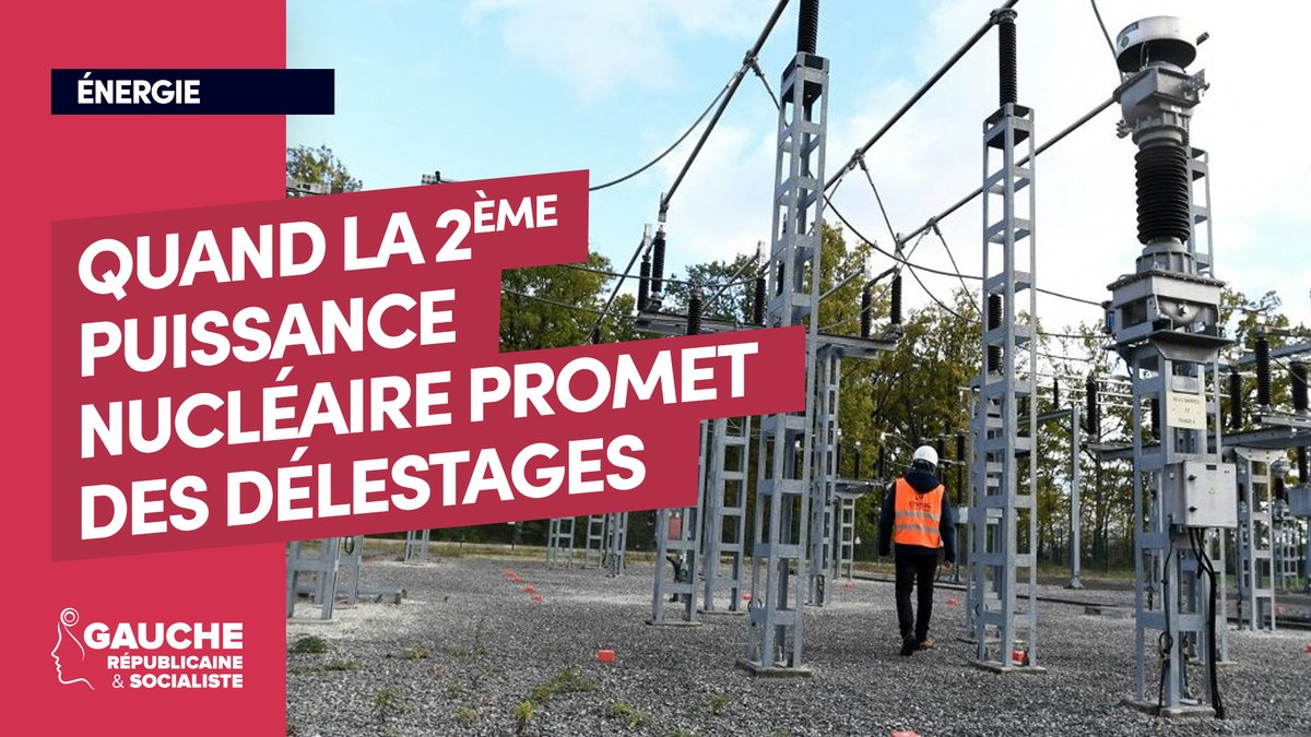 Gauche Républicaine & Socialiste #FrontPopulaire (@gauche_rs) on Twitter photo #BlackOut ou #délestage, c'est l'alternative promise pour cet hiver par <a href="/Elisabeth_Borne/">Élisabeth BORNE</a>... c'est là où les désastreuses politiques énergétiques de <a href="/NicolasSarkozy/">Nicolas Sarkozy</a>, <a href="/fhollande/">François Hollande</a> et <a href="/EmmanuelMacron/">Emmanuel Macron</a> nous ont conduits.👉 bit.ly/3gNWFpq
#énergie #nucléaire #renouvelables #BlackOut ou #délestage, c'est l'alternative promise pour cet hiver par <a href="/Elisabeth_Borne/">Élisabeth BORNE</a>... c'est là où les désastreuses politiques énergétiques de <a href="/NicolasSarkozy/">Nicolas Sarkozy</a>, <a href="/fhollande/">François Hollande</a> et <a href="/EmmanuelMacron/">Emmanuel Macron</a> nous ont conduits.👉 bit.ly/3gNWFpq
#énergie #nucléaire #renouvelables
