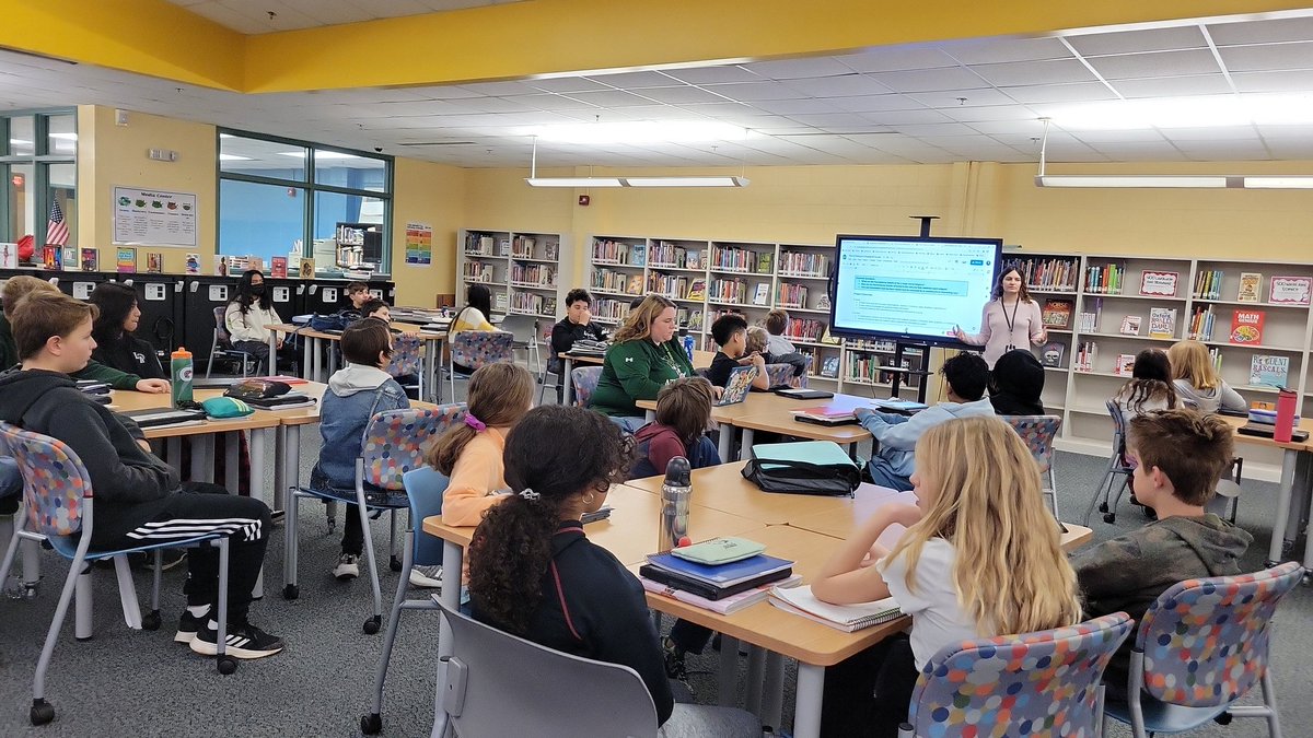 Kimberly Perez (@koalasrule1) on Twitter photo Research project day 1!! Shout out to Ms. Bouquet for organizing and assisting our scholars with this fun project!!
<a href="/eastcarymiddle/">East Cary Magnet Middle School</a>
<a href="/Watermans_World/">Ms.Waterman (She/Her)</a>
<a href="/librarianac/">Anna-Claire Bousquet</a> Research project day 1!! Shout out to Ms. Bouquet for organizing and assisting our scholars with this fun project!!
<a href="/eastcarymiddle/">East Cary Magnet Middle School</a>
<a href="/Watermans_World/">Ms.Waterman (She/Her)</a>
<a href="/librarianac/">Anna-Claire Bousquet</a>
