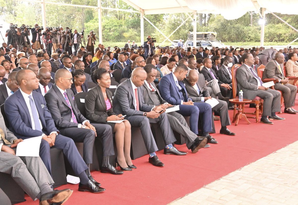 Excited to join Government today. A big thank you to President <a href="/WilliamsRuto/">William Samoei Ruto, PhD</a> for showing confidence in me. Will work tirelessly to transform the Sports and Arts industry in Kenya.
