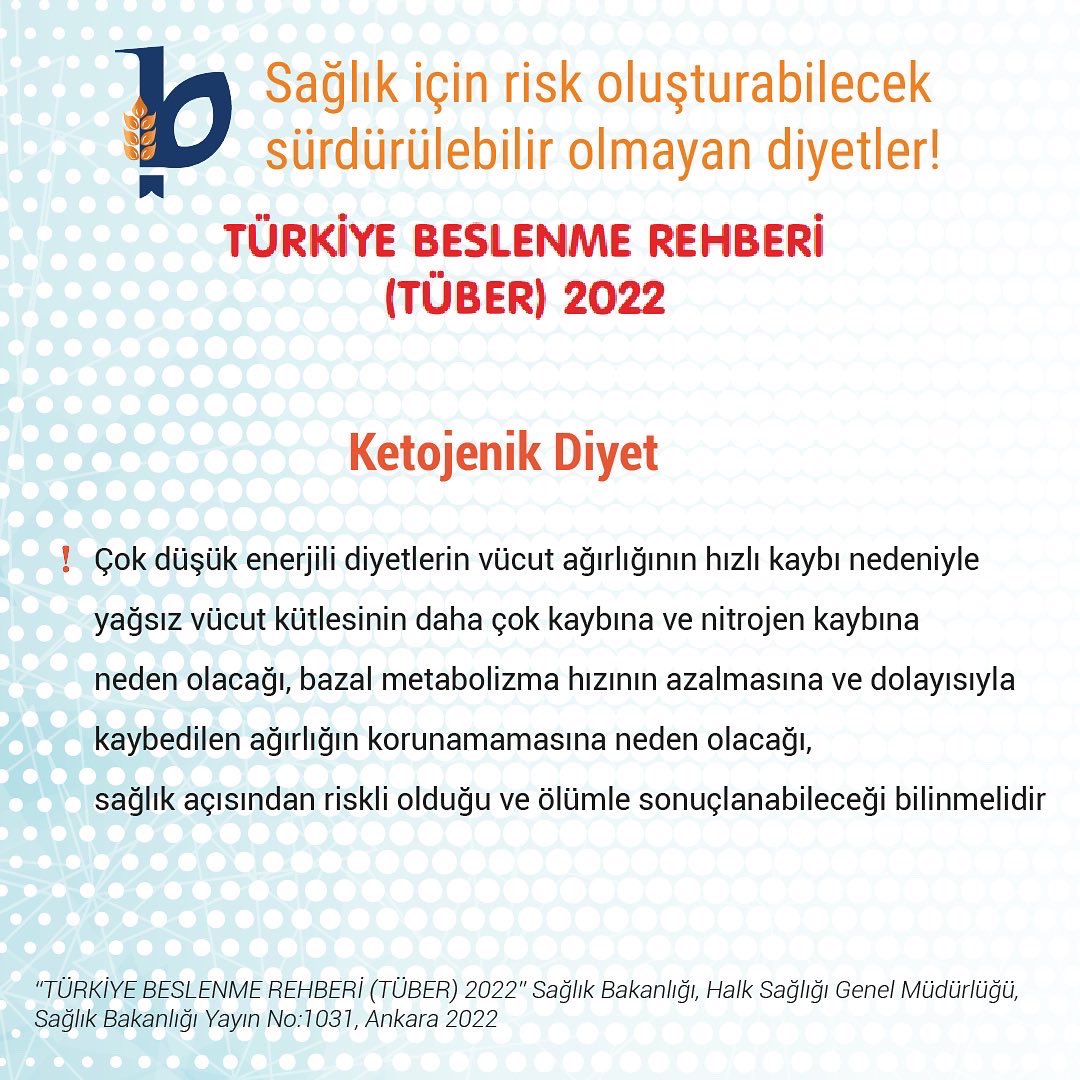 birbescom's tweet photo. TÜBER 2022 yayımlandı. "Sağlık için risk oluşturabilecek sürdürülebilir olmayan diyetler" başlığını sizler için özetledik! Emeği geçen tüm hocalarımıza saygı ve sevgilerimizi sunuyoruz✨🤍 #diyet #beslenme #birbes #sağlık https://t.co/N9PMsZuXYV