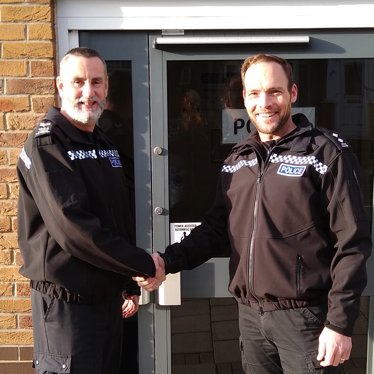 Welcoming Sgt Paterson to the Hinckley and Blaby Police Team - he will lead the beat Earl Shilton, Barwell, Market Bosworth, Ratby, Groby and Markfield areas - he brings with him many years of experience and will be a great asset to the team! Insp Palmer