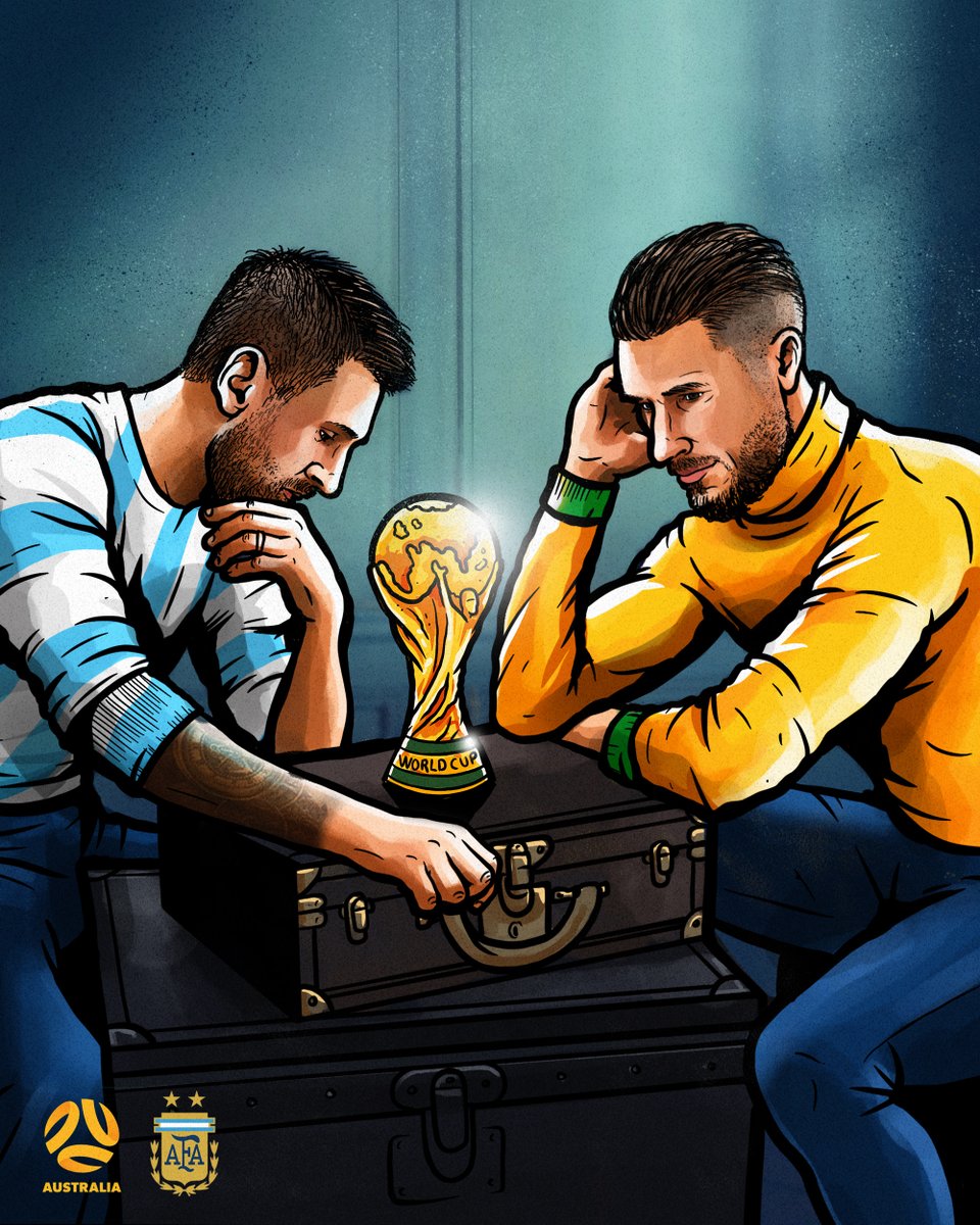 Subway Socceroos (@socceroos) on Twitter photo Victory is a state of mind.
β½οΈ: 6am AEDT, 10pm local
π: Ahmad Bin Ali Stadium
πΊπ»π±: SBS, SBS On Demand
π¨: <a href="/damiendraws/">Damien Quinn π¨βοΈ</a>
#Socceroos #GiveIt100 #FIFAWorldCup Victory is a state of mind.
β½οΈ: 6am AEDT, 10pm local
π: Ahmad Bin Ali Stadium
πΊπ»π±: SBS, SBS On Demand
π¨: <a href="/damiendraws/">Damien Quinn π¨βοΈ</a>
#Socceroos #GiveIt100 #FIFAWorldCup