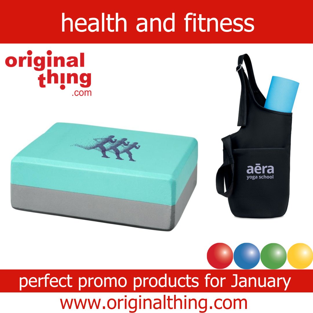 OriginalThing's tweet photo. Maybe #brand some amazing #yoga equipment for your #NewYear campaign #promoproducts?
The blue yoga mat also includes a exercise rope and a #RPET bag. Or yoga blocks that are perfect for large designs.
https://t.co/MdjWkeoPfA
#healthandfitness #fitnessrush #brandedthings https://t.co/BcIY8MTAZU