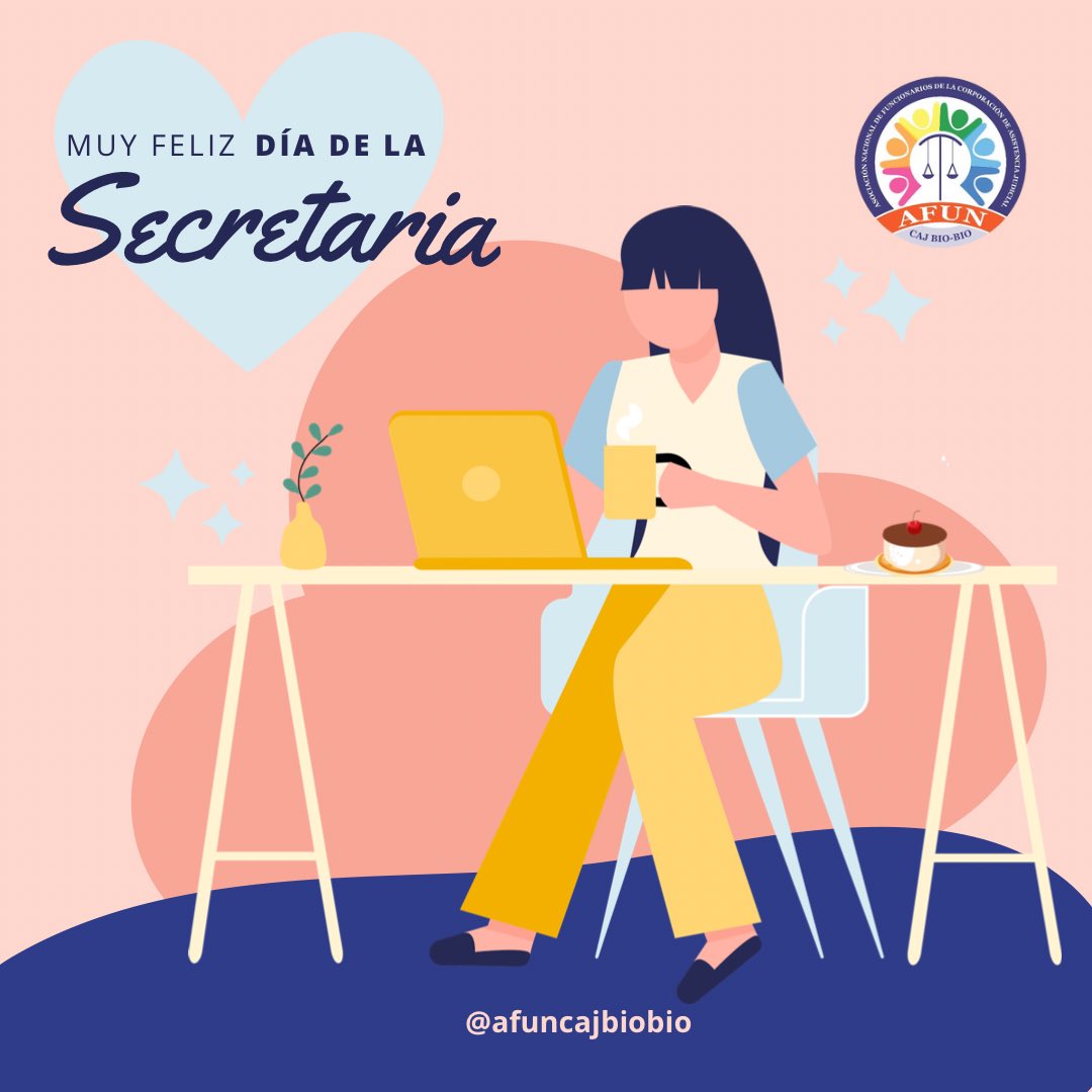“A todas nuestras secretarias quienes son la puerta de entrada a nuestro servicio. Por ser nobles, dedicadas y destacadas trabajadoras de la CAJ”.

#FelizDia #DiaDelaSecretaria #Chile #afuncaj #caj #LaUltima #01Dic #chile