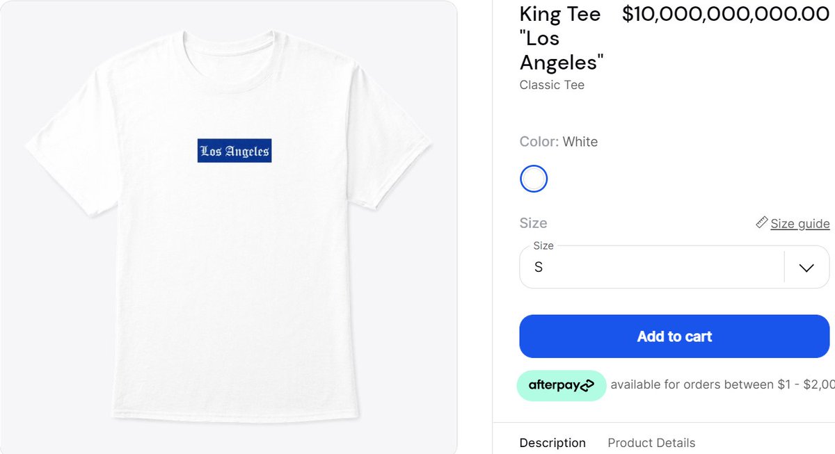 King of tee