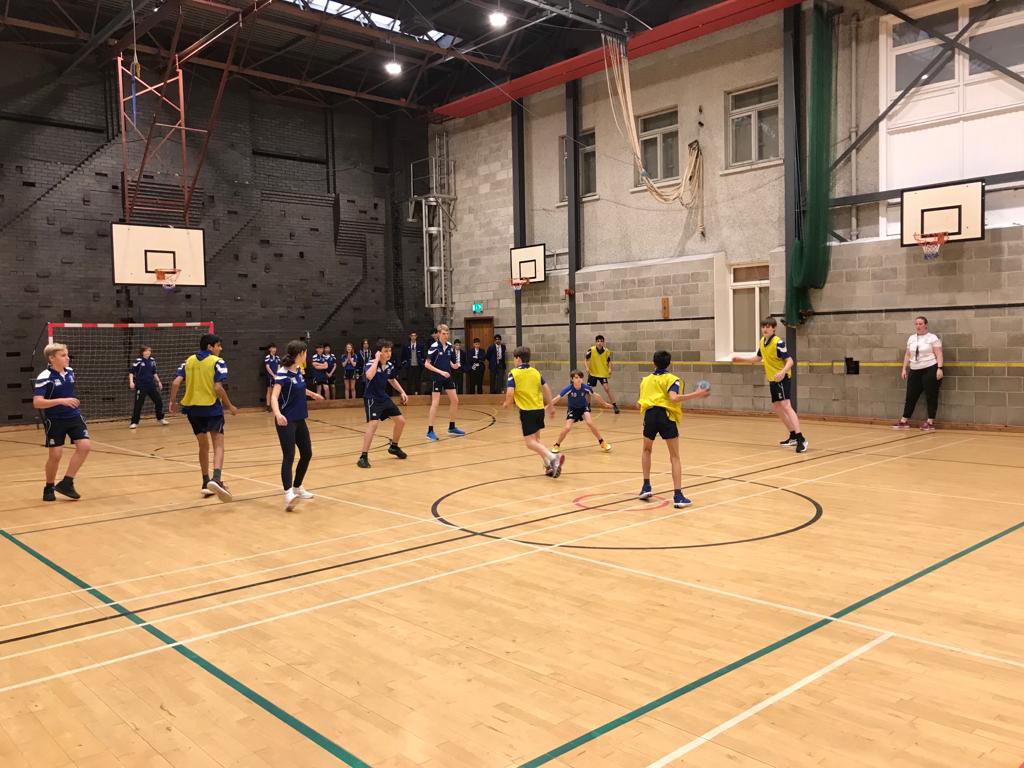Kelvinside1878's tweet photo. The interhouse team brought back the chance for pupils to play handball for their houses. Some great games played by our S1-3 players seeing Buchanan as champions for this one. Seniors next week, could be worth a watch!! #KASport https://t.co/JhtRGEJoVA