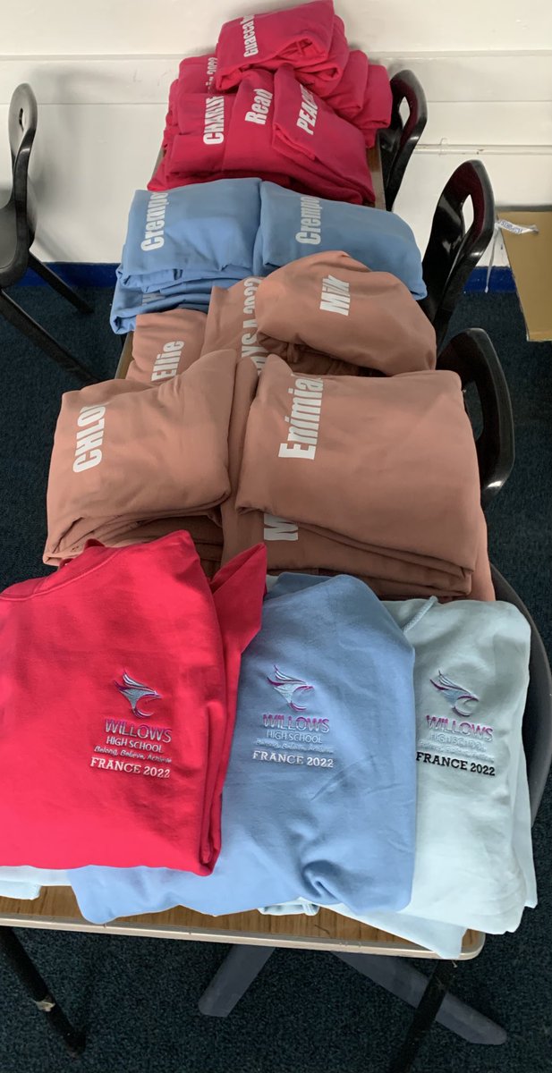 They’ve arrived…. Thanks to the wonderful team ⁦<a href="/YCSports/">YC Sports</a>⁩