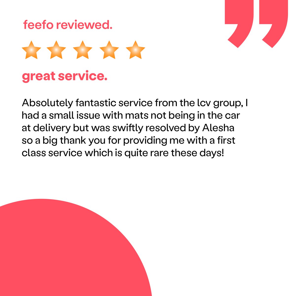 the_lcvgroup's tweet photo. We strive to ensure our customers receive the highest quality service.
A big thank you to our customers for being so awesome and our team for such great work 👏
Call our team on 01792 818 538 to start your order today.
#customertestimonial #feeforeview #thelcvgroup https://t.co/77pjzpKx6S