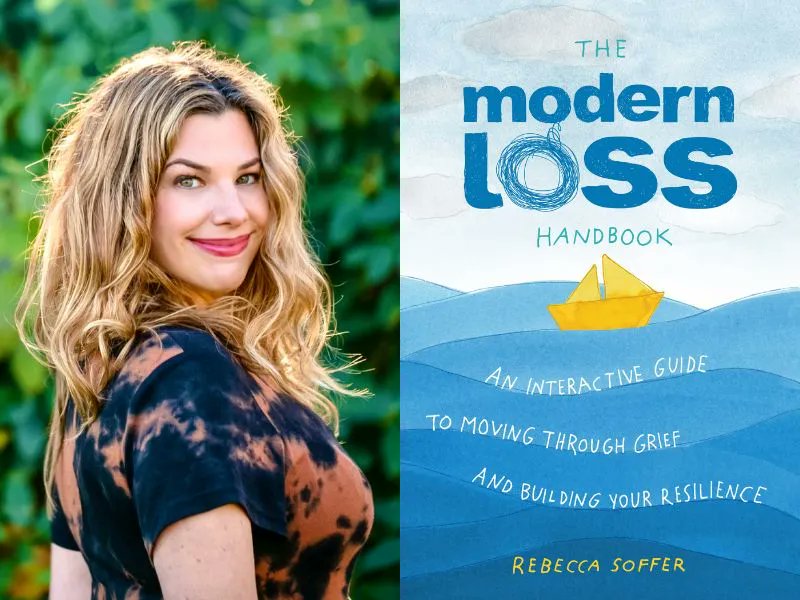 Co-founder of <a href="/ModernLoss/">Modern Loss</a> <a href="/RebeccaSoffer/">Rebecca Soffer</a>, had been planning to write a guide to coping with grief. Then the pandemic hit, and the need felt especially urgent. So she wrote it.

In our podcast episode of "Can We Talk?", we speak with Rebecca about grief: bit.ly/3Xy0D61