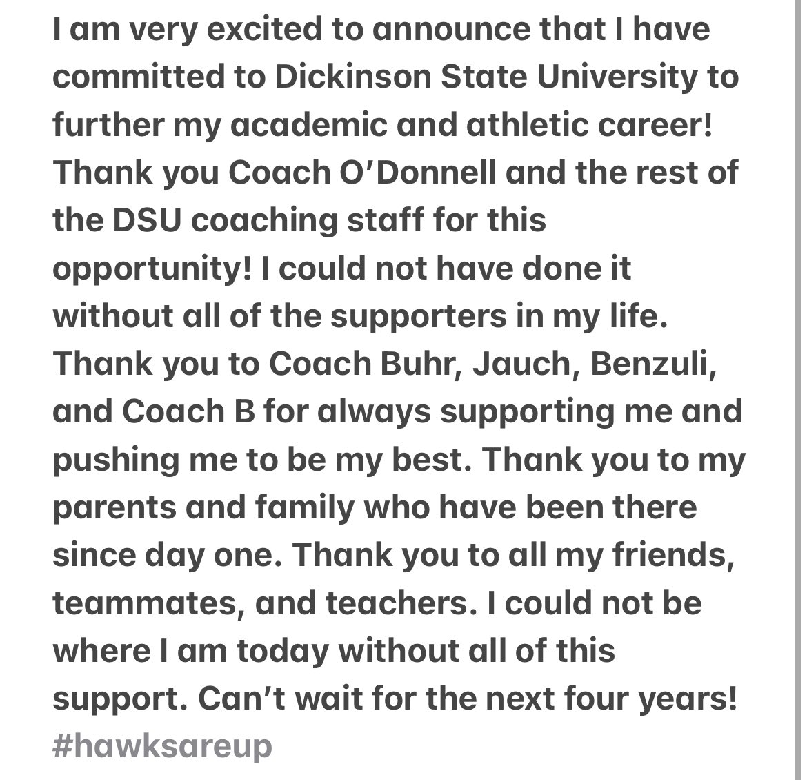 cheyjacobs39's tweet photo. I am super excited for this opportunity. I can’t say thank you enough to my coaches especially @TrevorJauch @MikeBuhr, and @MissBurnetti! Thank you to all my supporters and can’t wait for the next four years with the DSU coaching staff! #hawksareup @GOWHS_GirlsGolf https://t.co/bCHutgiENZ