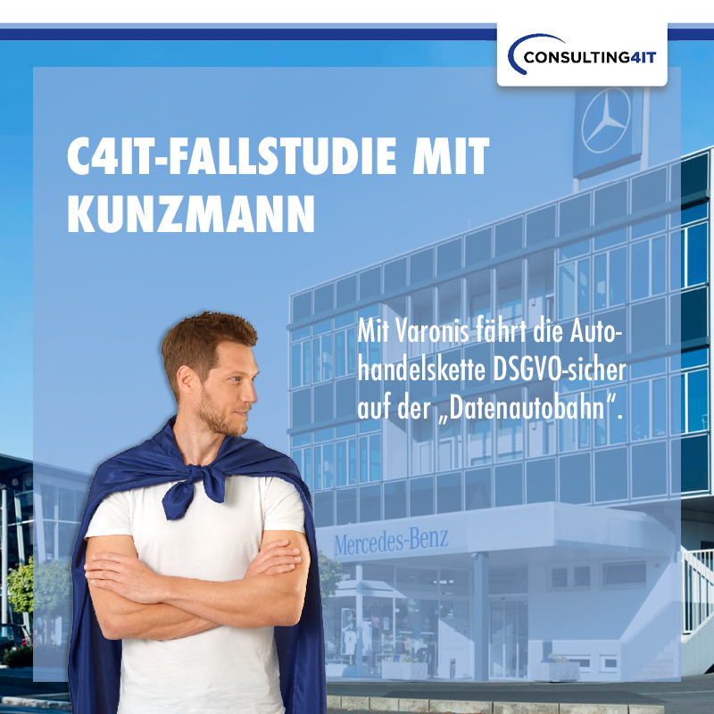 C4IT_GmbH's tweet photo. 📝#Fallstudien Freitag 📝
KUNZMANN & CONSULTING4IT 🤝
Welche Anforderungen #Kunzmann an die Themen #Datensicherheit und #DSGVO hat, wie das Unternehmen zu #Varonis kam und wie wir bei der Projektumsetzung unterstützten:
➡️ https://t.co/IAFjc6vsLI
#Berechtigungsmanagement https://t.co/JWe0NOBca1