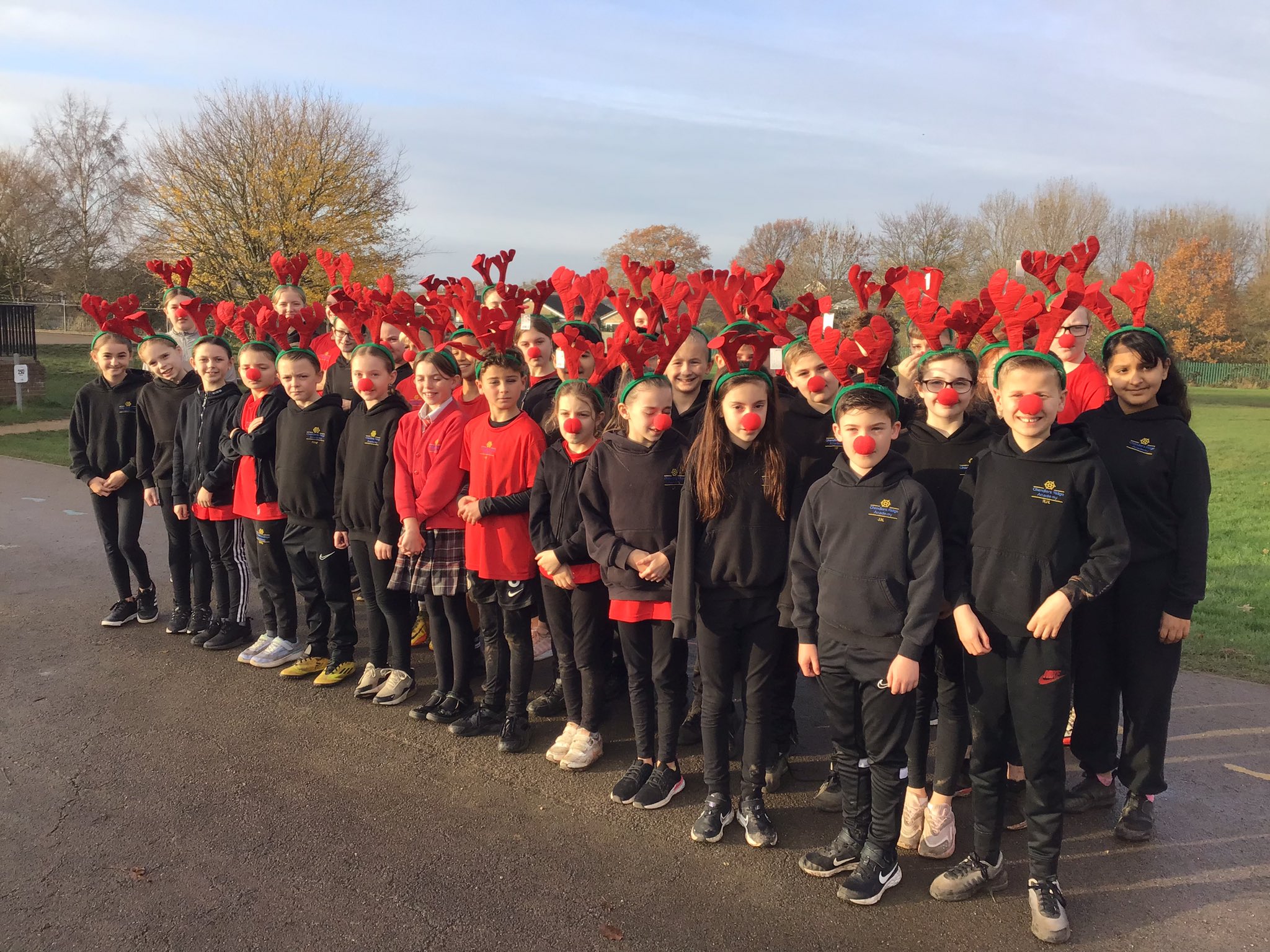 Chandlers Ridge Year 6 on Twitter "Great effort on The Reindeer Run