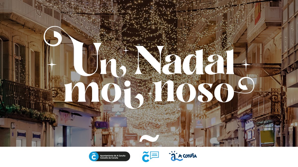 📢 Xa podes consultar a programación completa de Nadal, con todas as actividades e espectáculos previstos na #Coruña ata o día 8 de xaneiro.

⬇️ Descárgao aquí: bit.ly/3Unl6rf

Xa sabes... Comeza #UnNadalMoiNoso 🎄