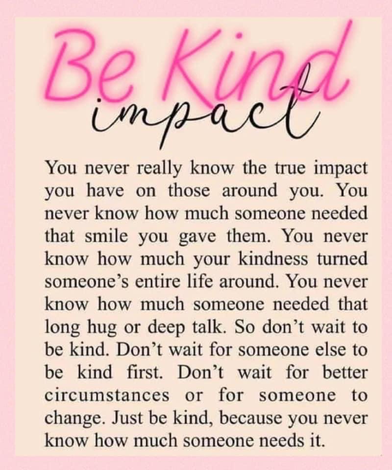 Just BE KIND ALWAYS‼️❤️🙏❤️