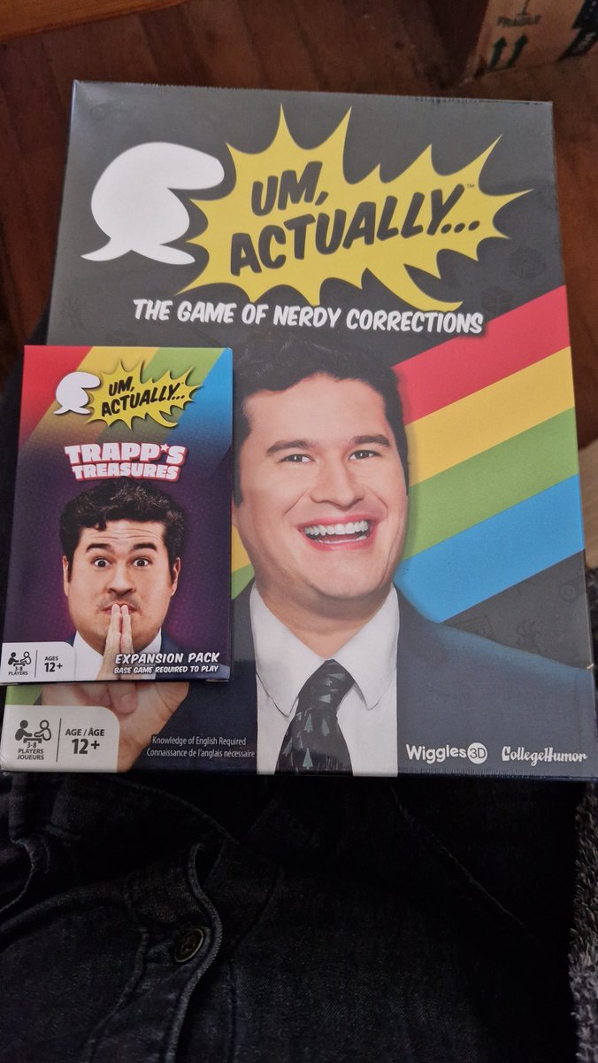 I can finally win a family Christmas game this year.
<a href="/UmActuallyShow/">Um Actually</a>