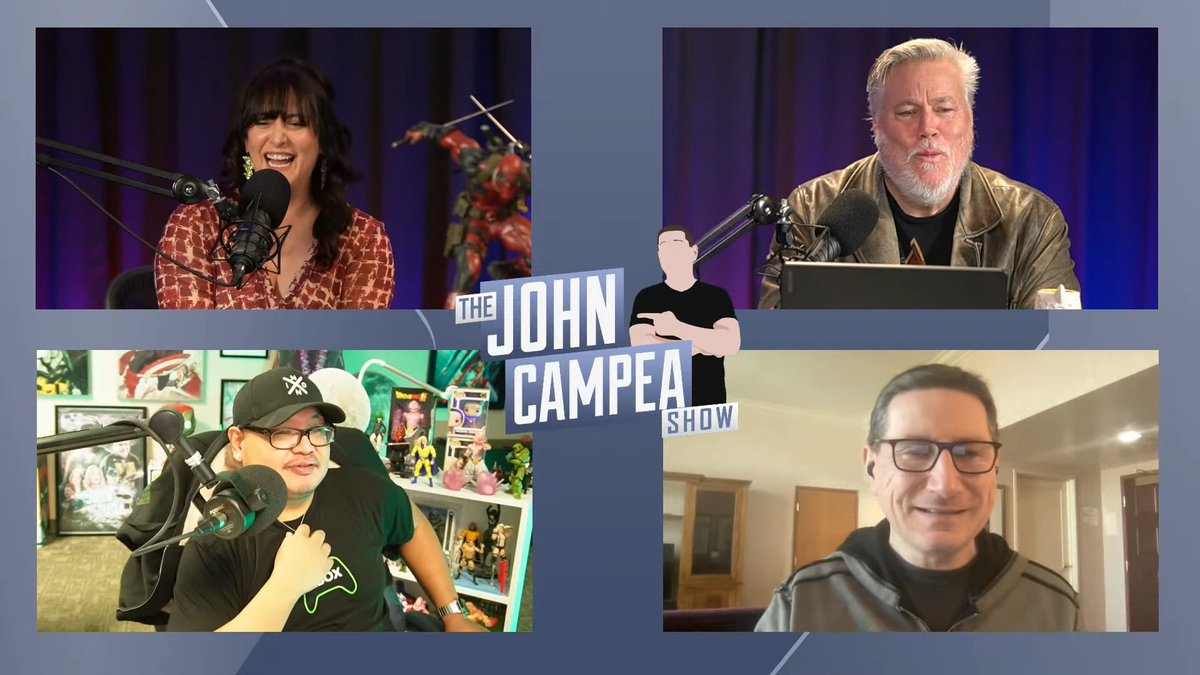 Legendofold101's tweet photo. Love watching these four together also Kris anchoring the show was awesome !!! #BringOnTheFilthy #JohnCampeaShow @actorkriscarr @johncampea @BurnettRM @Ray0ra https://t.co/243BN4iJm4