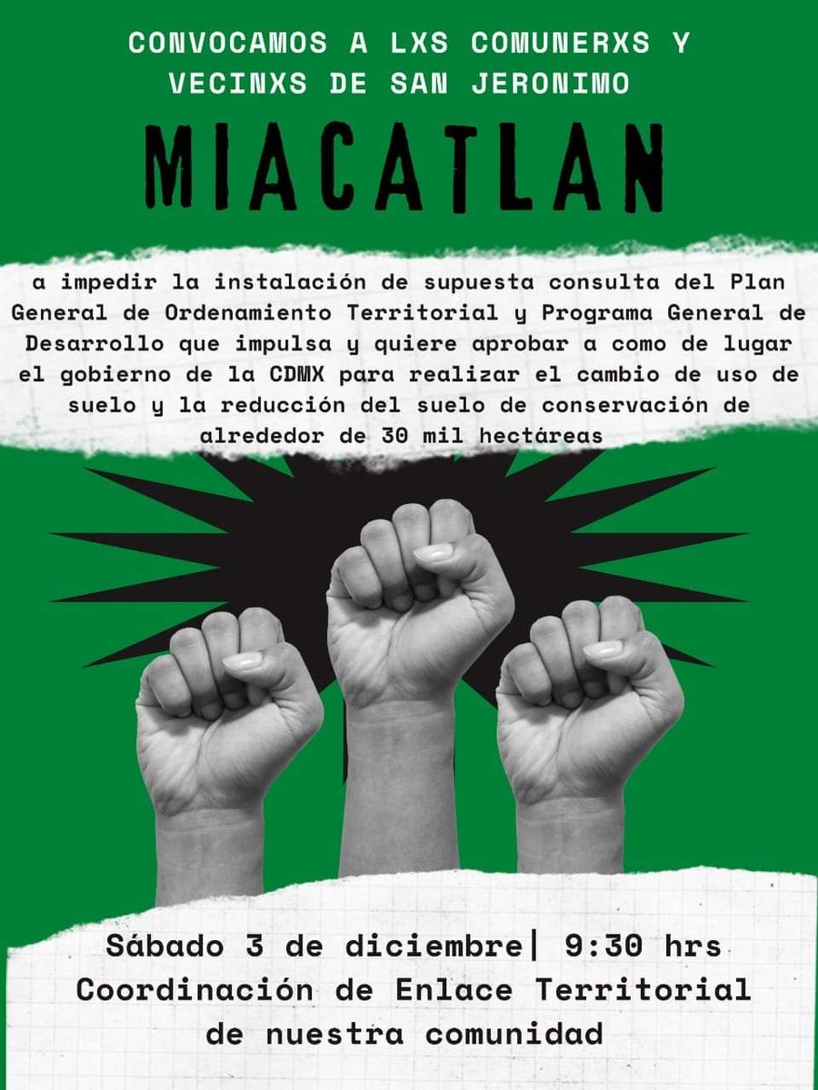 ecocidioaguilas's tweet photo. Y ahora van por #MilpaAlta tierra de encino oyamel y pino, el gobierno de @Claudiashein quiere cambiar el uso de suelo y reducir el suelo de conservación. #JoderaMexico #Eocidio https://t.co/H07i6gzQAW