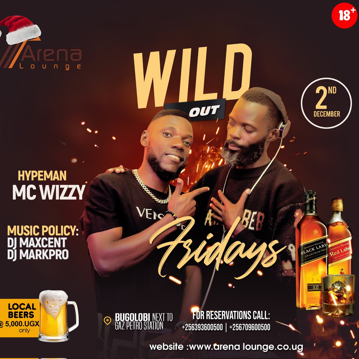 DeejMaxcent's tweet photo. This is the day we start Decembaring
#WildOutFriday
@ArenaBugoloobi https://t.co/yUFuSxdYVU